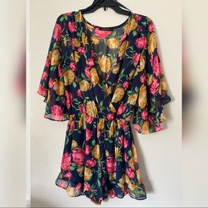 Floral romper